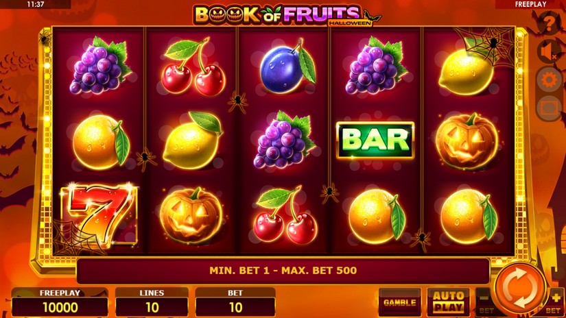 Book of Fruits Halloween