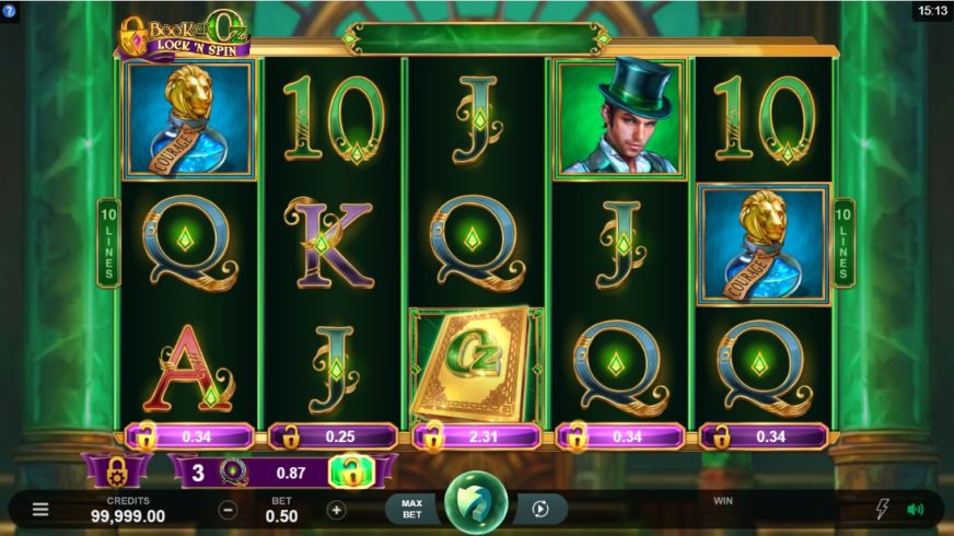 Book of Oz Lock ‘N Spin