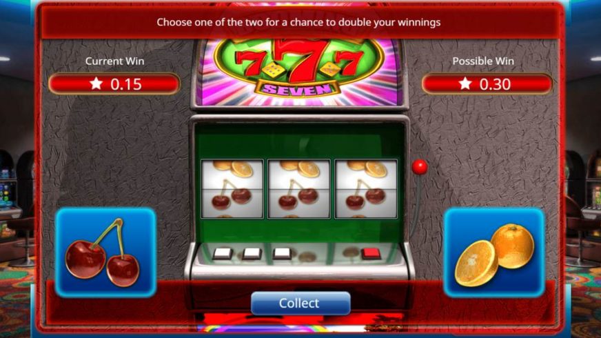 Screenshot videoslot slotmachine Booming Seven