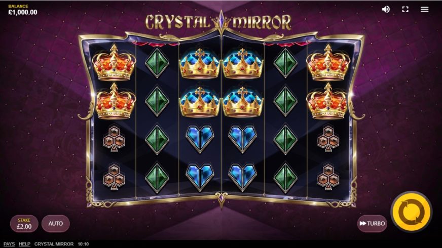 Screenshot videoslot Crystal Mirror