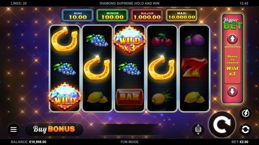 Diamond Supreme Hold and Win