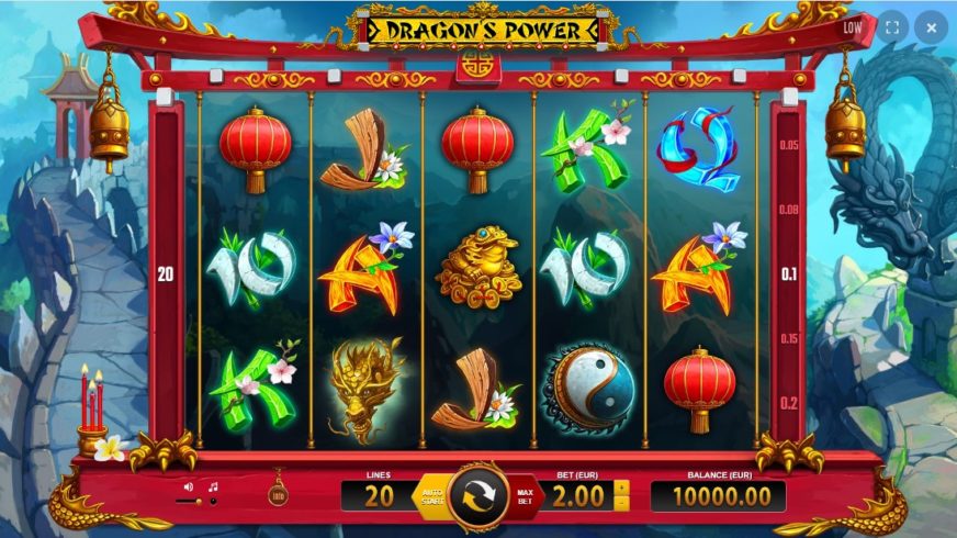 Screenshot videoslot Dragon’s Power