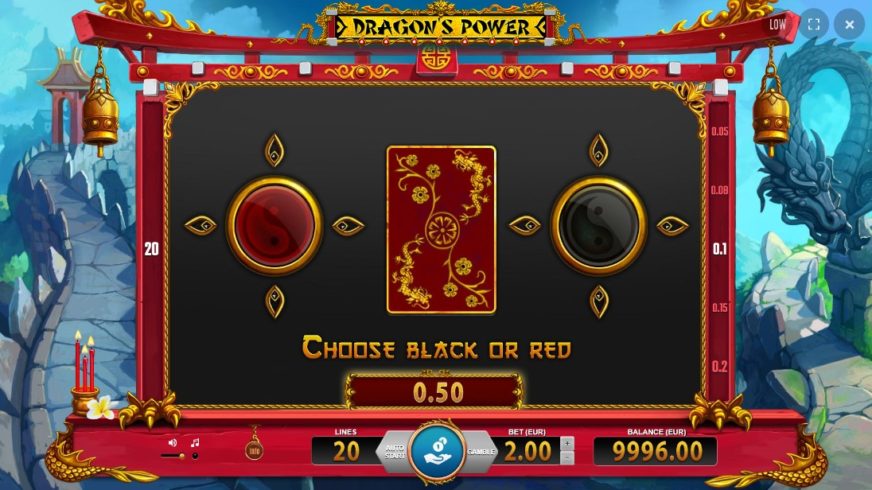 Screenshot videoslot slotmachine Dragon’s Power