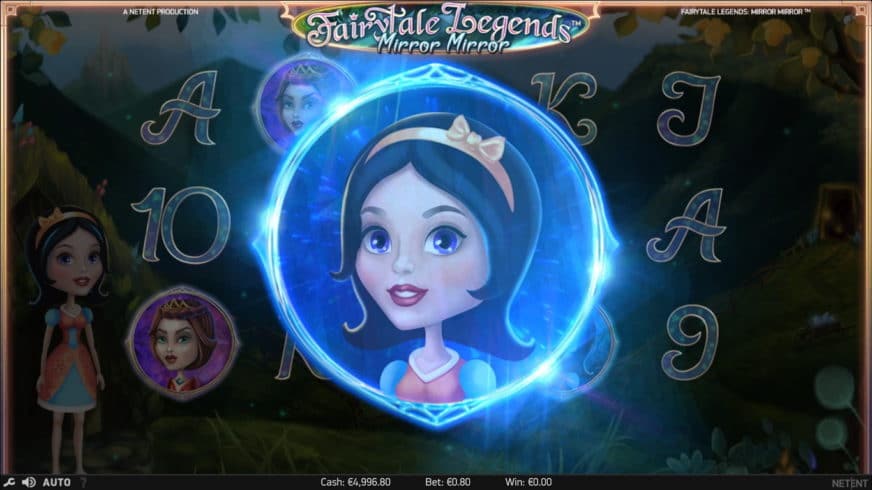 Screenshot videoslot slotmachine Fairytale Legends: Mirror Mirror