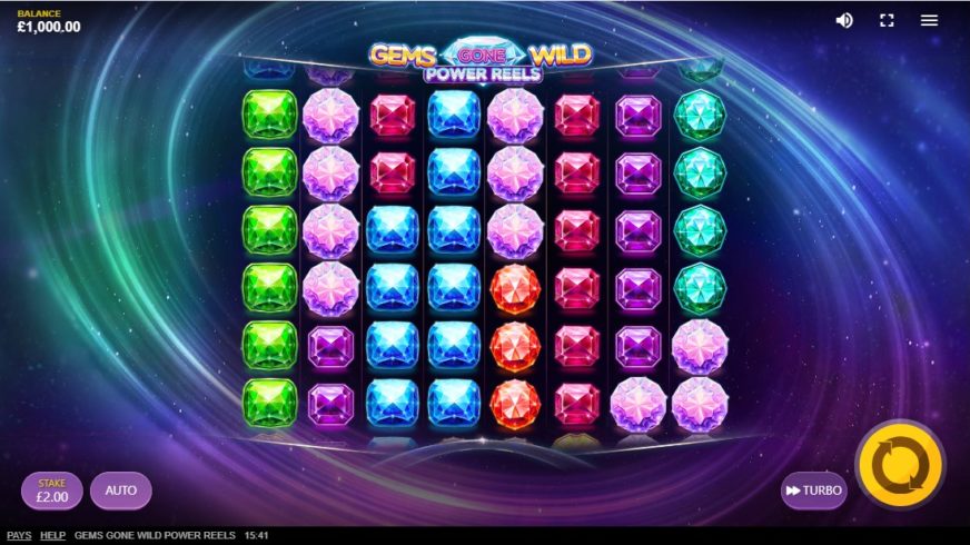 Gems Gone Wild: Power Reels