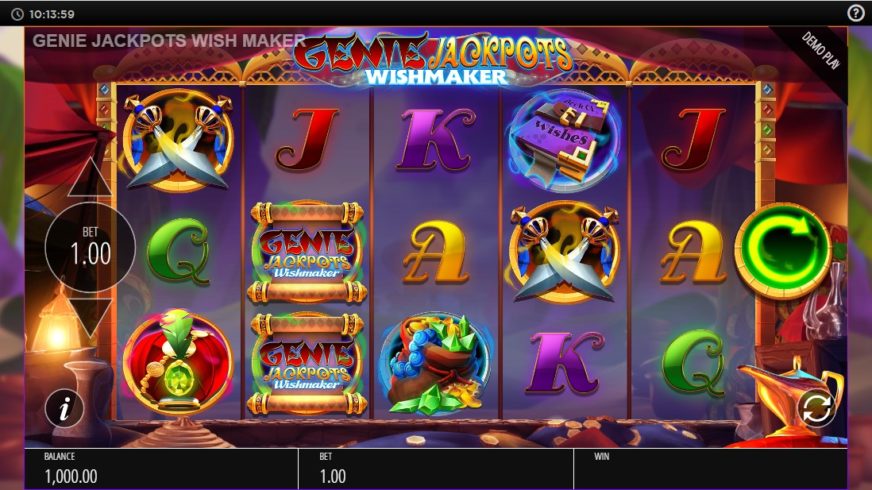 Genie Jackpots Wishmaker