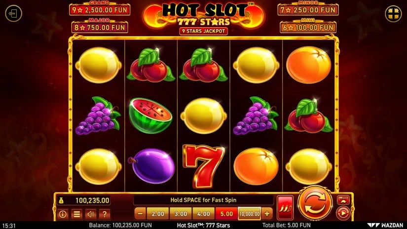 Hot Slot™: 777 Stars