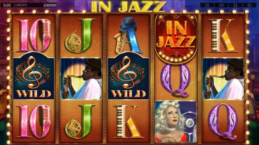 Screenshot videoslot IN JAZZ