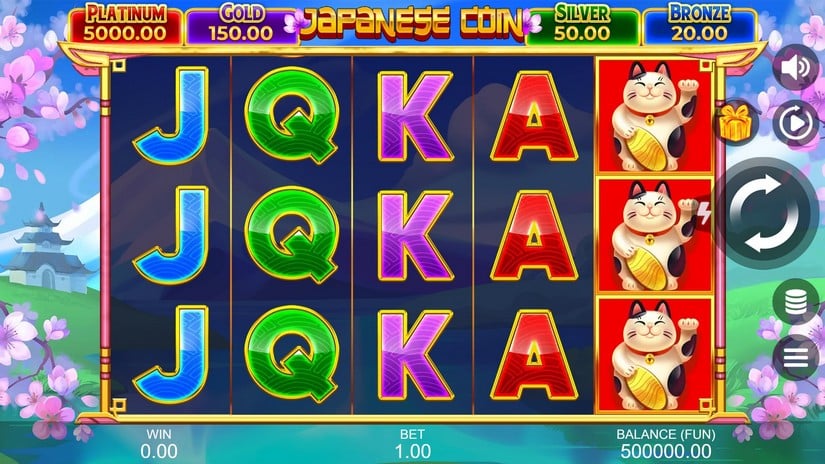 Japanese Coin: Hold The Spin