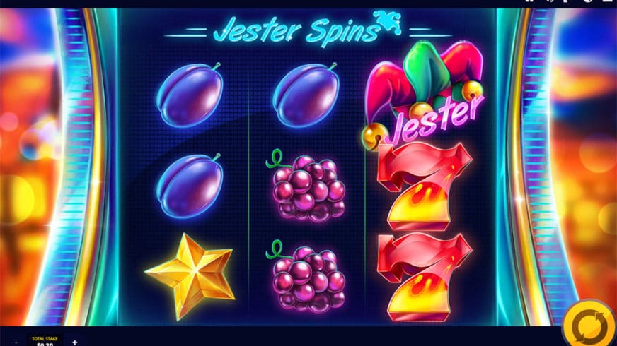 Screenshot videoslot Jester Spins