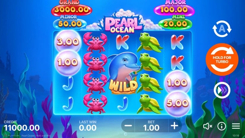 Pearl Ocean: Hold and Win