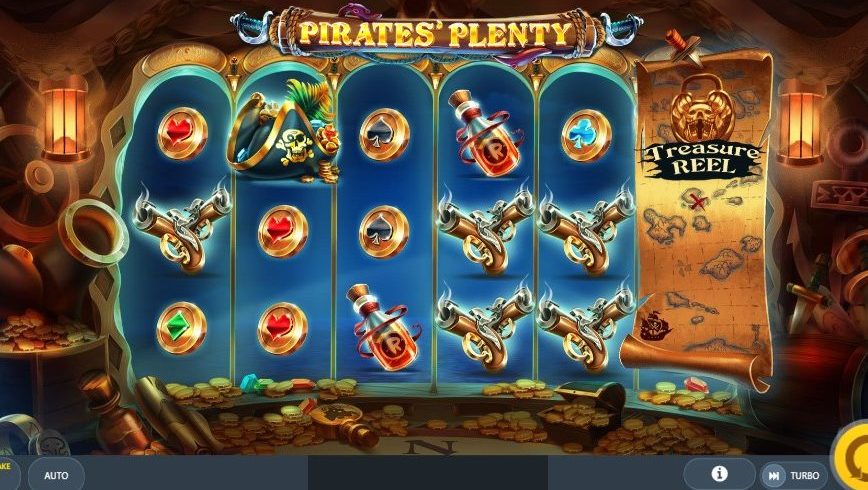 Screenshot videoslot Pirates’ Plenty