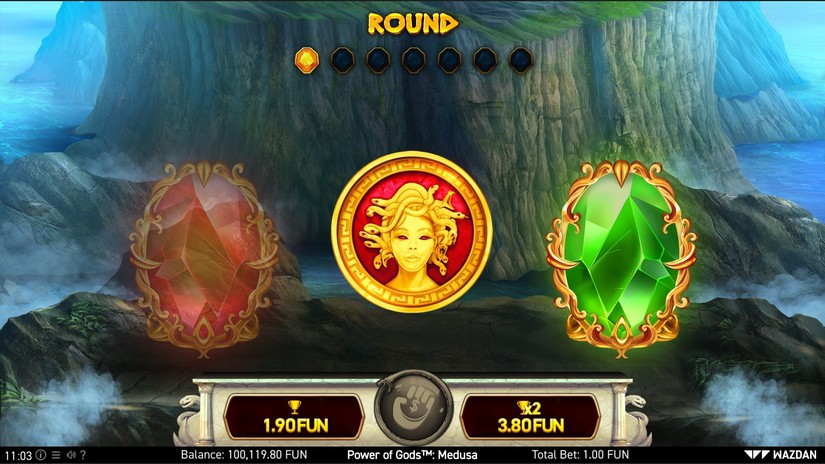 Screenshot videoslot slotmachine Power of Gods™: Medusa