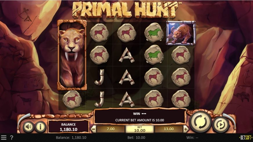 Screenshot videoslot Primal Hunt