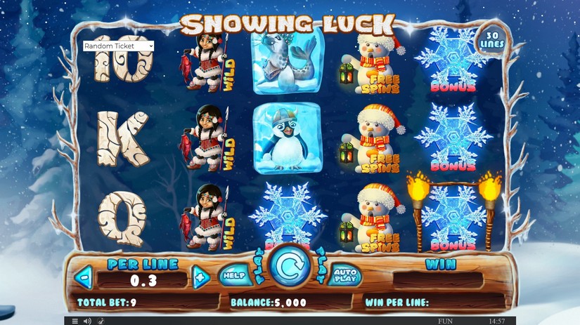 Snowing Luck