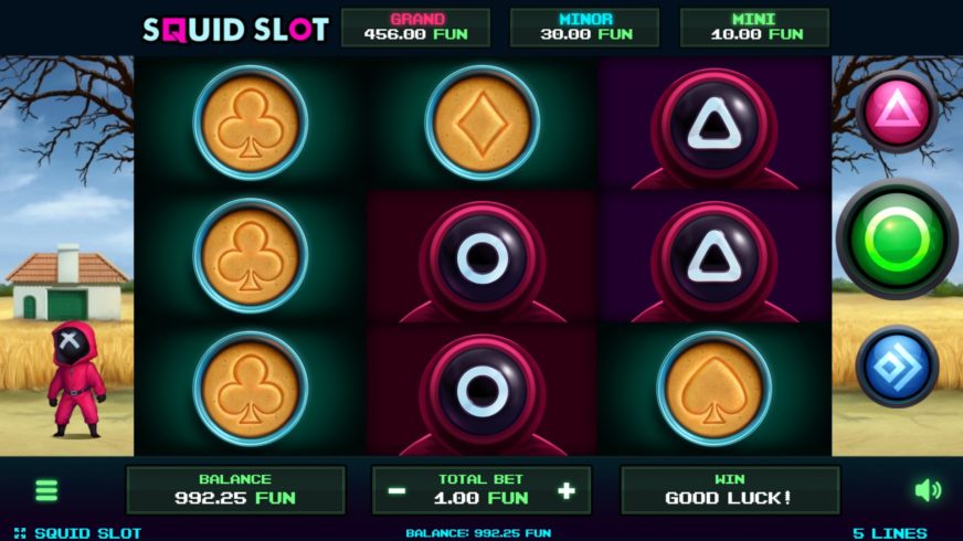 Screenshot videoslot Squid Slot