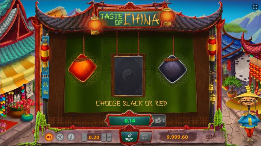 Screenshot videoslot slotmachine Taste of China