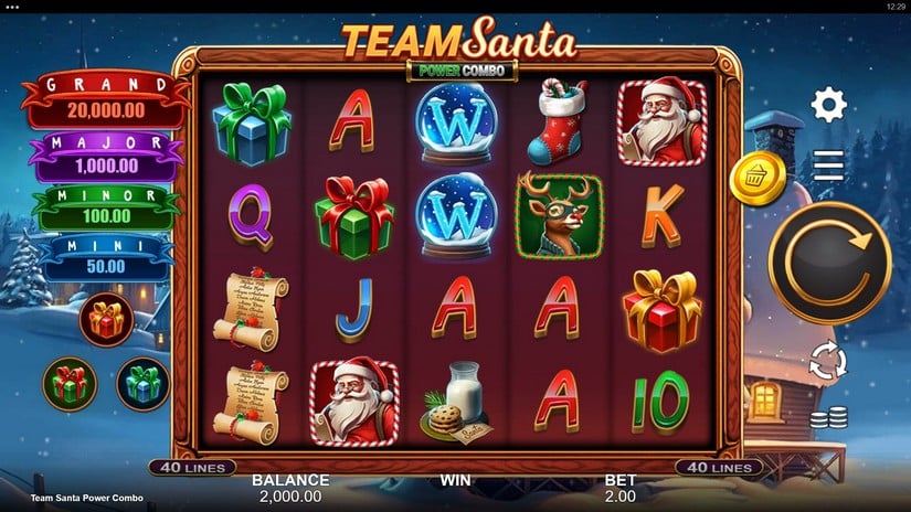 Team Santa Power Combo