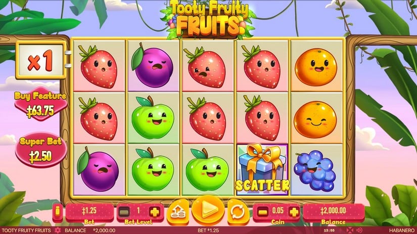 Tooty Fruity Fruits