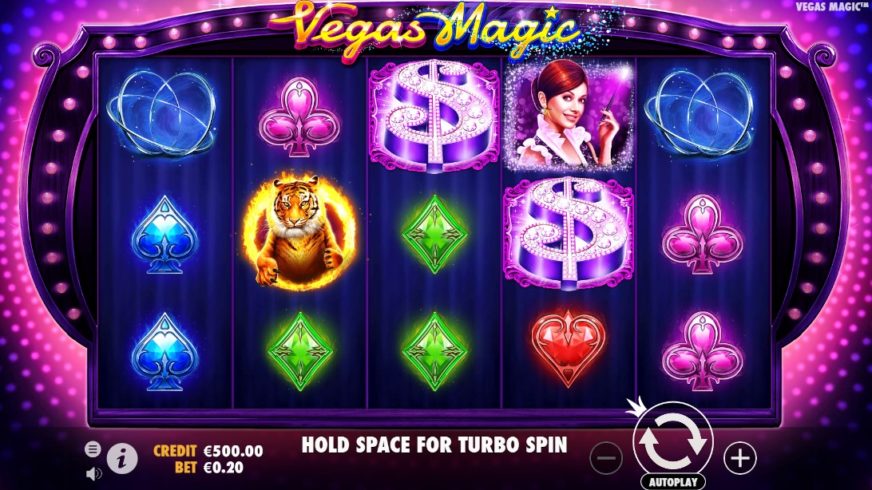 Screenshot videoslot Vegas Magic