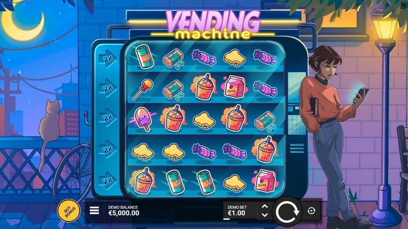 Screenshot videoslot Vending Machine