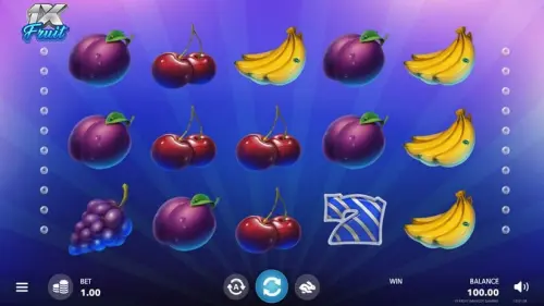 1X Fruits review