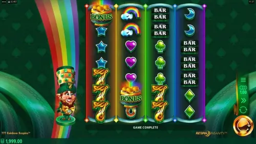 777 Rainbow Respins review