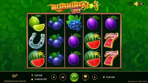 Burning Slots 20 review