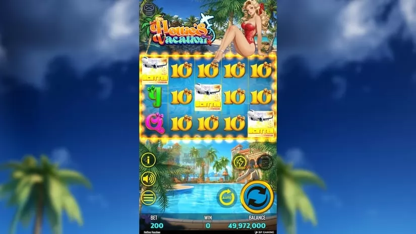 Screenshot videoslot slotmachine Hottie’s Vacation