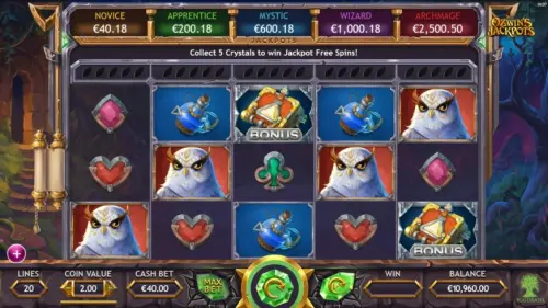 Ozwin’s Jackpots review