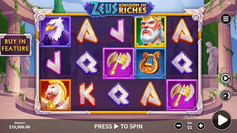 Zeus Kingdom of Riches